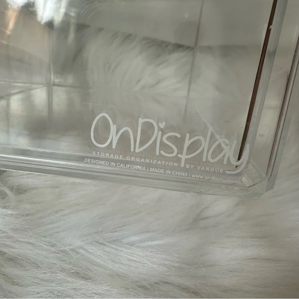 OnDisplay 4 Tier Acrylic Cosmetic/Makeup Organizer